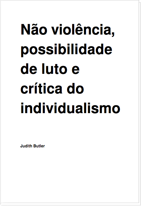 Não violência